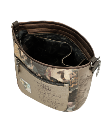 BOLSO BANDOLERA MEDIANA OVALADA REAL ANEKKE