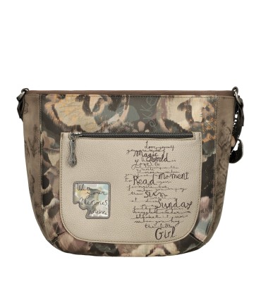 BOLSO BANDOLERA MEDIANA OVALADA REAL ANEKKE