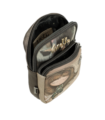 MINI BOLSO BANDOLERA REAL ANEKKE