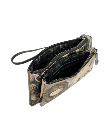 BILLETERO Y BOLSO DE MANO REAL ANEKKE