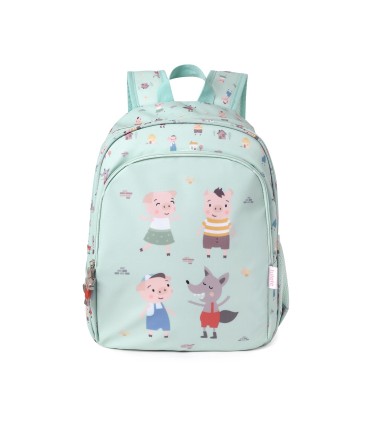 MOCHILA MEDIANA LOS TRES CERDITOS TUTETE