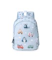 MOCHILA MEDIANA CITY CARS TUTETE