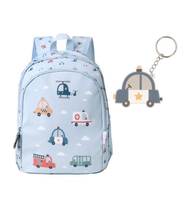 MOCHILA MEDIANA CITY CARS TUTETE
