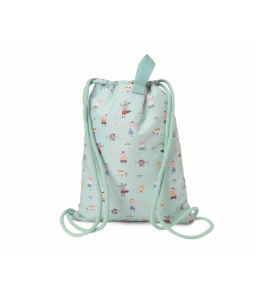 MOCHILA SACO IMPERMEABLE LOS TRES CERDITOS TUTETE