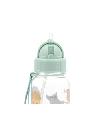 BOTELLA PLASTICO TRITAN LOS TRES CERDITOS TUTETE