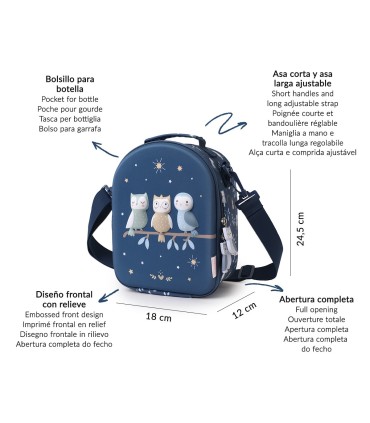 BOLSA MERIENDA TERMICA 3D MAGICAL FOREST TUTETE