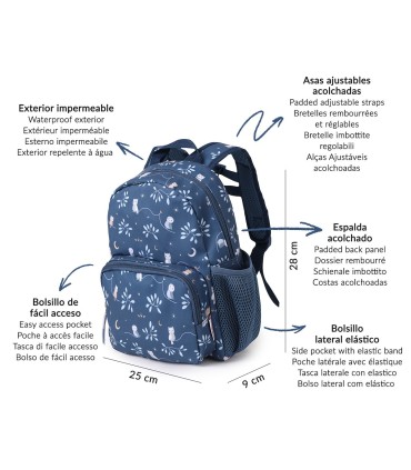 MOCHILA MAGICAL FOREST TUTETE