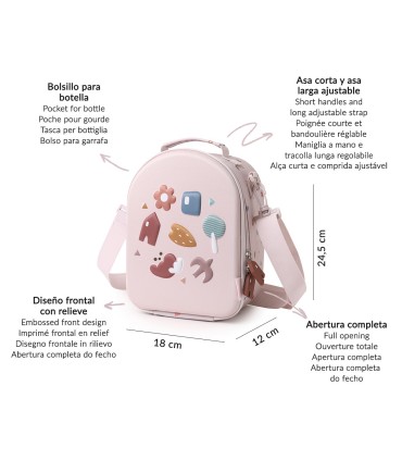 BOLSA MERIENDA TERMICA 3D GEOMETRIC NATURE TUTETE