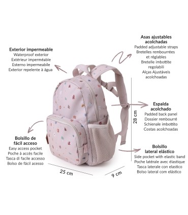 MOCHILA GEOMETRIC NATURE TUTETE