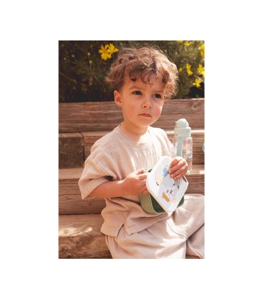 3 CAJAS ALMUERZO GEOMETRIC NATURE TUTETE