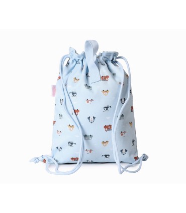 MOCHILA SACO TELA CITY CARS TUTETE