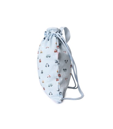 MOCHILA SACO TELA CITY CARS TUTETE