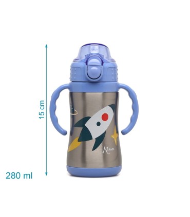 BOTELLA TERMICA ESPACIO KIOKIDS