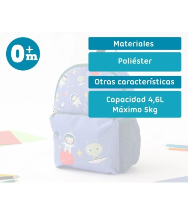 MOCHILA AZUL KIOKIDS