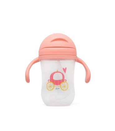 TAZA-BOTELLA APRENDIZAJE ROSA KIOKIDS