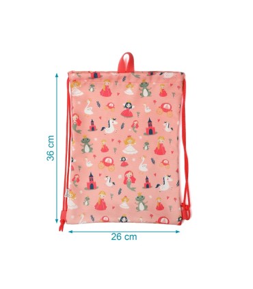 BOLSA ALMUERZO ROSA KIOKIDS