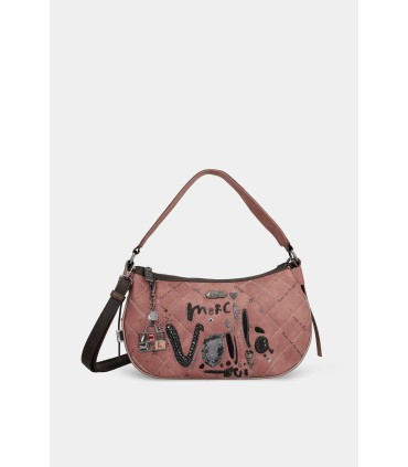 BOLSO DE HOMBRO OVALADO PARISIAN ANEKKE