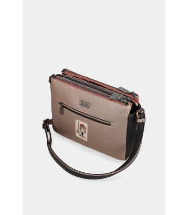 BOLSO BANDOLERA 3 COMPARTIMENTOS PARISIAN ANEKKE