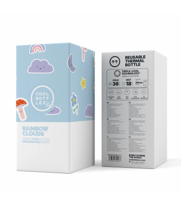 THE KIDDIE BOTELLA RAINBOW CLOUDS 350 ml