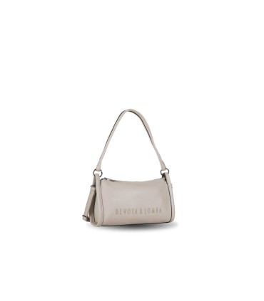 BOLSO BANDOLERA DEVOTA & LOMBA TAUPE