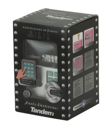 HUCHA ELECTRÓNICA-CAJA FUERTE NEGRA