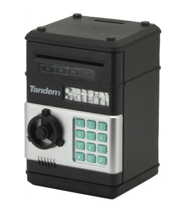 HUCHA ELECTRÓNICA-CAJA FUERTE NEGRA