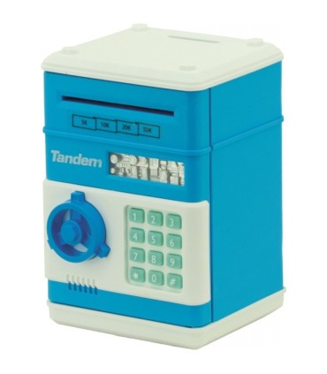 HUCHA ELECTRÓNICA-CAJA FUERTE AZUL