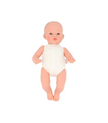 MUÑECA HELENA VESTIDO SAGE DOTS MONNËKA