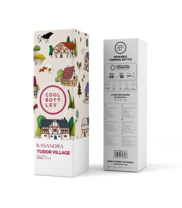 BOTELLA TUDOR VILLAGE 500 ML. COOL BOTTLES