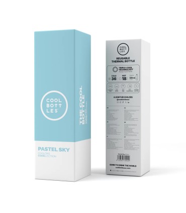 BOTELLA PASTEL SKY 500 ML. COOL BOTTLES