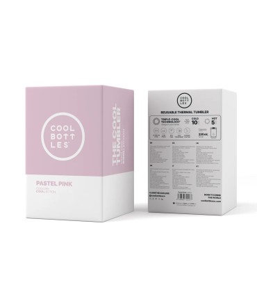 THE TUMBLER PASTEL PINK 330 ML. COOL BOTTLES