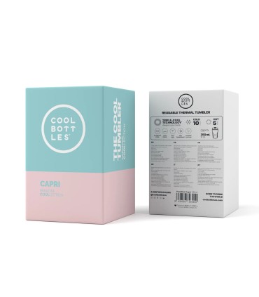 PARADISE TUMBLER CAPRI  350 ML. COOL BOTTLES