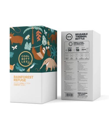 THE KIDDIE BOTTLE RAINFOREST REFUGE COOL BOTTLES