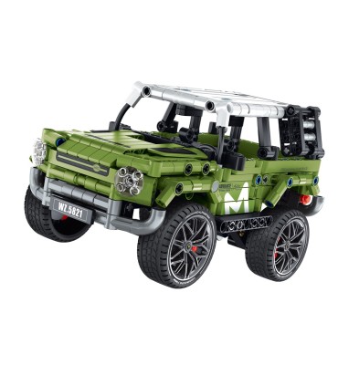 iMMASTER TODOTERRENO 4X4 VERDE 474 PIEZAS