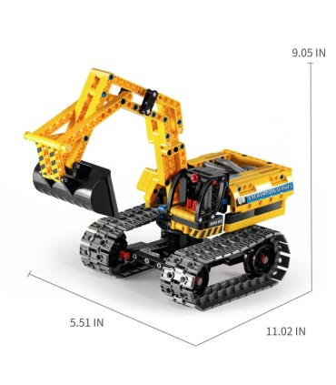 iMMASTER EXCAVADORA Y ROBOT 2 EN 1 342 PIEZAS