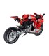 iMMASTER MOTOCICLETA ROJA 557 PIEZAS