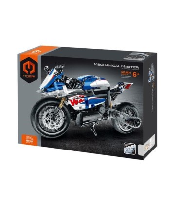 iMMASTER MOTOCICLETA AZUL 542 PIEZAS