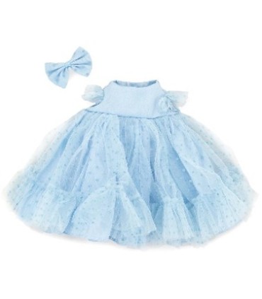 CONJUNTO DE ROPA LUCKY VESTIDO TUL AZUL