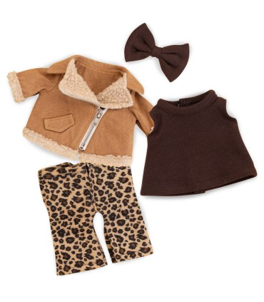 CONJUNTO ROPA LUCKY TRAJE DE LEOPARDO