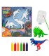 COLOREA TU DINO DIY DINO WORLD