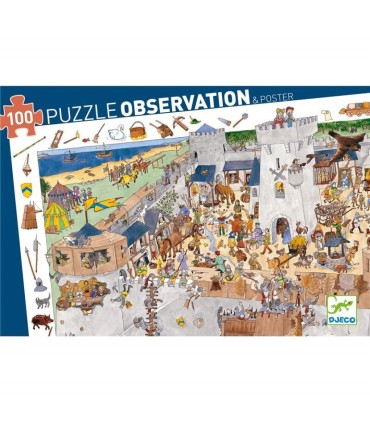PUZZLE OBSERVACION CASTILLO DJECO