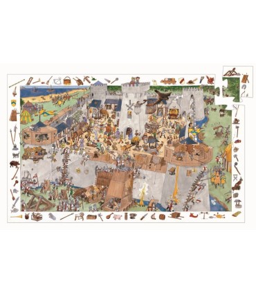 PUZZLE OBSERVACION CASTILLO DJECO