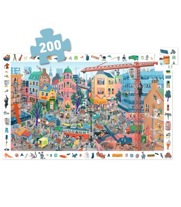 PUZZLE OBSERVACION LA CUIDAD DJECO