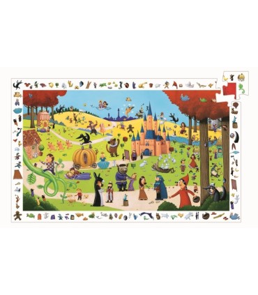 PUZZLE OBSERVACION CUENTOS DJECO