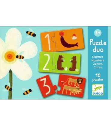 PUZZLE DUO NUMEROS DJECO
