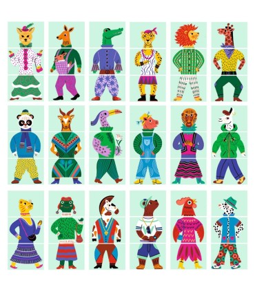 EDULUDO MIX & MATCH MODANIMO DJECO