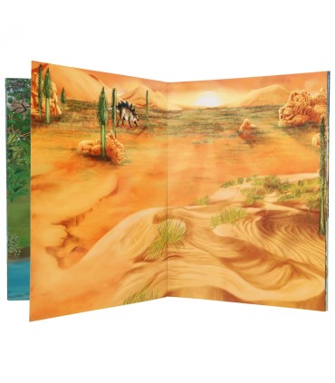 DINO WORLD PEGATINAS RELIEVE