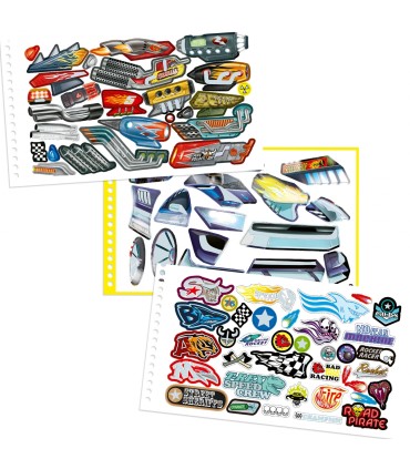 LIBRO COLOREAR MONSTER CARS