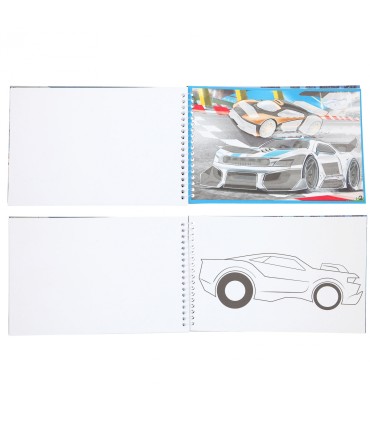 LIBRO COLOREAR MONSTER CARS