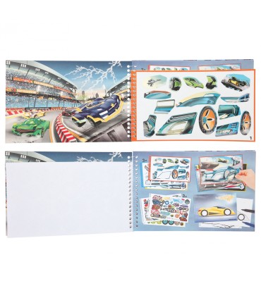 LIBRO COLOREAR MONSTER CARS